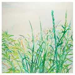 The Torrents of Spring signed, titled and dated 'THE TURRENTS OF SPRING/IVAN TURGENEV/1/1/1973/Philip Sutton' (verso) oil on canvas Dimensions:120 x 120 cm by Philip Sutton, oil on canvas, sold Nov 2025