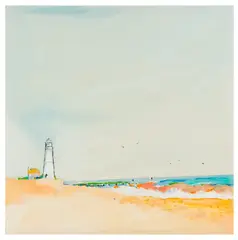 Southwold by Philip Sutton, oil on canvas, sold Nov 2025