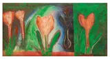 Spring Line Up by Sonia Lawson, oil on canvas, offered Nov 2025