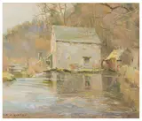 Reflections by David Jan Curtis, oil on canvas, sold Nov 2025