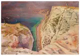 Batshead Dorset by Robert Organ, oil on canvas, sold Nov 2025
