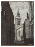 Street Scene by Stuart Walton, oil on board, sold Nov 2025