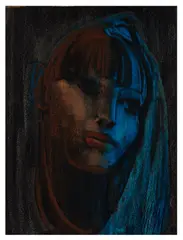 Madonna by Maurice Man, oil on board, sold Nov 2025