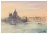Santa Maria Della Salute by William Selwyn, watercolour, sold Nov 2025