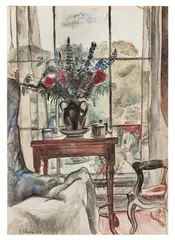 The Window by Edward Burra, watercolour and pencil, sold Nov 2025