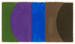 June by Breon O'Casey, gouache, sold Nov 2025