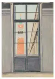 Window view of Campanile di San Marco by Glynn Boyd Harte, pencil, sold Nov 2025