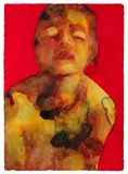 Rise 5 by Graham Dean, 1999, watercolour, sold Nov 2025