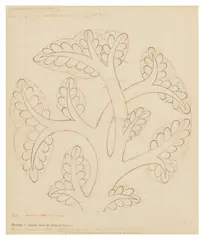 Tree of Life Design by Eric Gill, pencil, sold Nov 2025