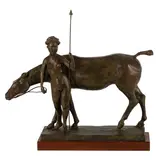Amazonian Woman by Olivia Musgrave, bronze, sold Nov 2025