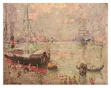 Venice by Jean Le Mayeur, oil on board, offered Nov 2025