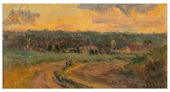 Paysage by Albert Lebourg, oil on canvas, offered Nov 2025