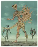 est exact tous trois n by Lucien Coutard, oil on canvas, offered Nov 2025