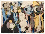 Nature Morte aux Vases by Claude Venard, oil on canvas, sold Nov 2025