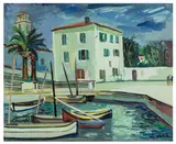 Untitled by Jean del Devez, gouache, offered Nov 2025