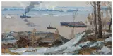 High Water by Sergei Tumakov, oil on canvas, offered Nov 2025