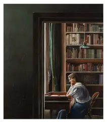 Study by Evert Thielen, oil on panel, sold Nov 2025