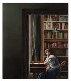 Study by Evert Thielen, oil on panel, sold Nov 2025
