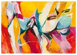 Improvisation by Artour Oshakantsi, oil on canvas, offered Nov 2025