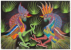 Galos by Francisco Da Silva, oil, offered Nov 2025