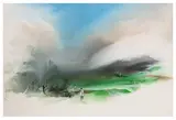 Untitled by Bikash Poddar, watercolour, sold Nov 2025