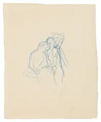 Etudes de nus by René Magritte, pencil, sold Nov 2025