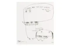Note by Edgar Plans, pastel, offered Nov 2025