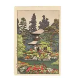 Ginkaku-ji by Tōshi Yoshida, 1951, print, offered Nov 2025