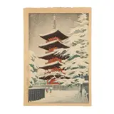 Yuki no tou by Shiro Kasamatsu, print, offered Nov 2025