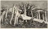 Old Fence by Monica Poole, pencil, sold Oct 2025