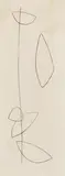 Descending Forms by Robert Adams, pencil, sold Oct 2025