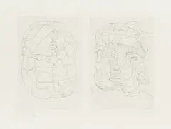 Elephant Skull XIII [Cramer 126] by Henry Moore, pencil, offered Oct 2025