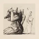 Mother and Child with Dark Background [Cramer 435] by Henry Moore, pencil, sold Oct 2025