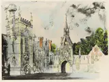 Shadwell Park [Levinson 277] by John Piper C.H., pencil, sold Oct 2025