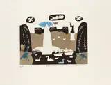 St James' Park [Turner 234] by Julian Trevelyan, pencil, offered Oct 2025