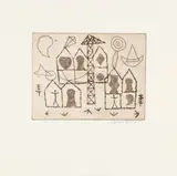 Construction [Turner 392] by Julian Trevelyan, pencil, sold Oct 2025