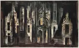 Roof at Chambord [Levinson 221] by John Piper C.H., pencil, sold Oct 2025