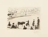 Citando a Matar [Baer 989] by Pablo Picasso, pencil, sold Oct 2025