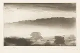 Wenlock Edge 1993 signed, dated, titled, and numbered 40/100 in pencil etching with aquatint on wove framed ARR Dimensions:plate 15 x 26cm by Norman Ackroyd, pencil, sold Oct 2025