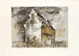 Willington Dovecote by John Piper C.H., pencil, offered Oct 2025