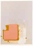 Red, Black on Grey 1971 signed, dated and numbered 69/100 in pencil screenprint in colours on J by John Hoyland, pencil, sold Oct 2025