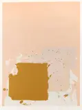 Brown Black on Pink 1971 signed, dated and numbered 67/100 in pencil screenprint in colours on J by John Hoyland, pencil, sold Oct 2025