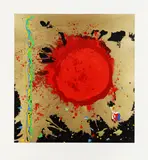 Warrior Universe by John Hoyland, pencil, sold Oct 2025
