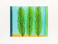 Verona Garden by William Crozier, pencil, sold Oct 2025
