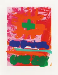 Sangora by Albert Irvin, pencil, sold Oct 2025