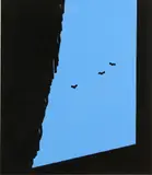 Ah! This life is so everyday by Patrick Caulfield, pencil, sold Oct 2025