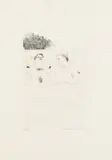 In the Dull Village [MC Tokyo 54] by David Hockney O.M. C.H., pencil, sold Oct 2025