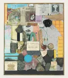A Walk in the Tuileries Garden by Peter Blake, pencil, offered Oct 2025