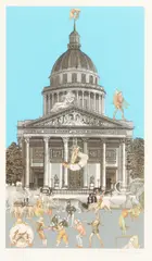 Circus II by Peter Blake, screenprint, offered Oct 2025