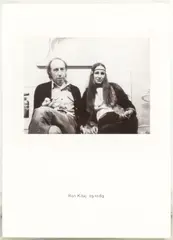 Polaroid Portrait Ron Kitaj 29 by Richard Hamilton C.H., print, offered Oct 2025